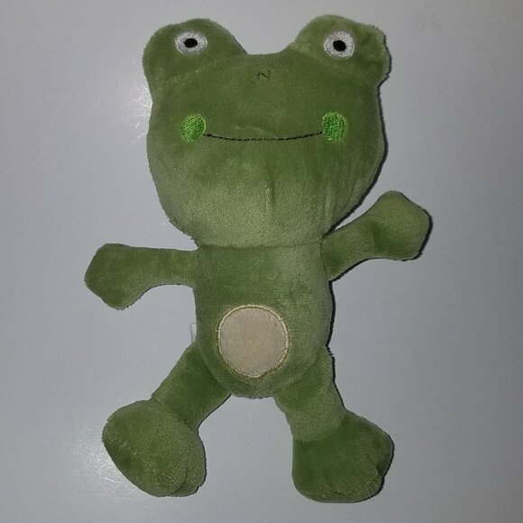 Frog Lovey Plush Small 7" Stuffed Animal Baby Toy RN 119741 - Picture 1 of 7